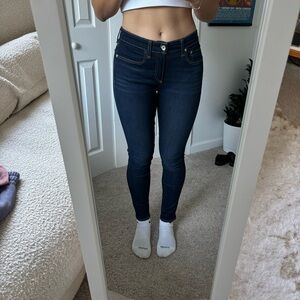 Dark Denim Rag & Bone Skinny Jeans